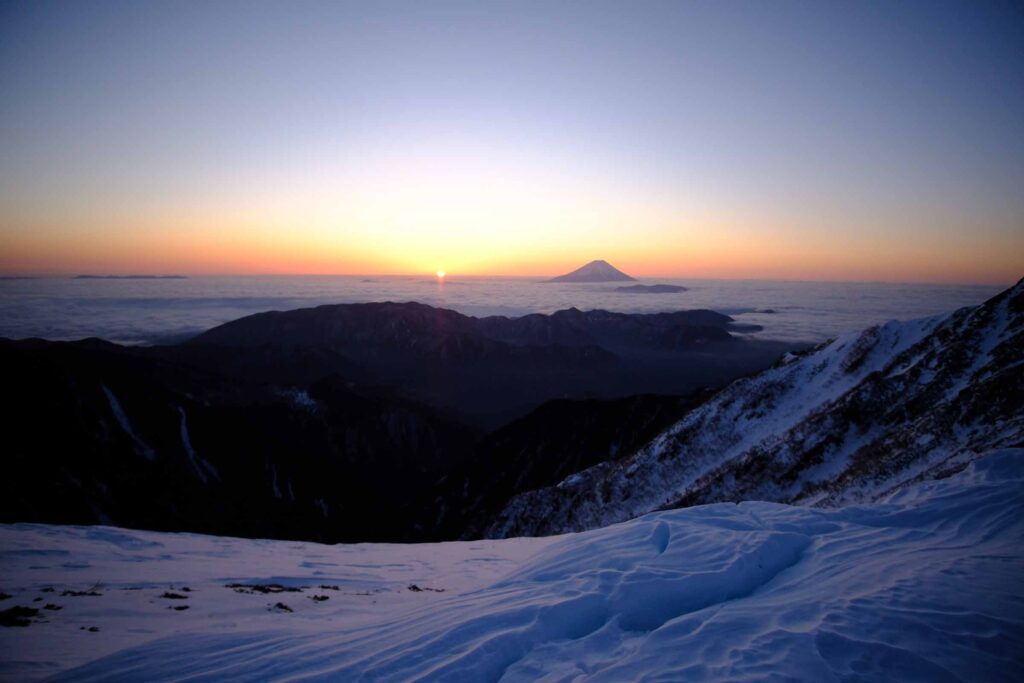 DSCF00741 1024x683 - 農鳥岳への冬期合宿