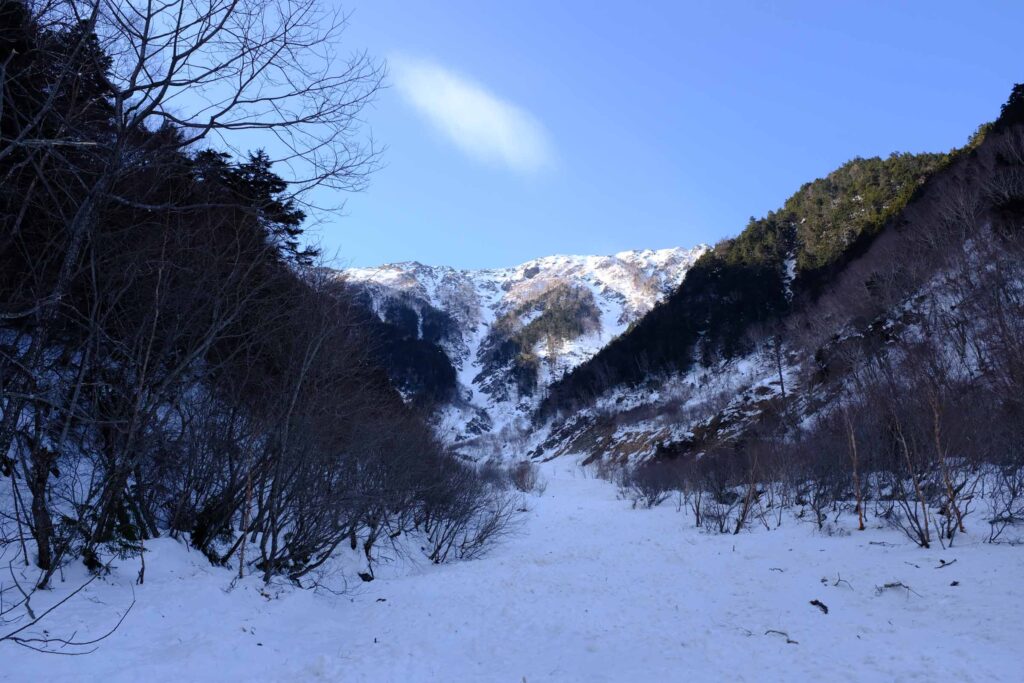 DSCF1594 1024x683 - 農鳥岳への冬期合宿