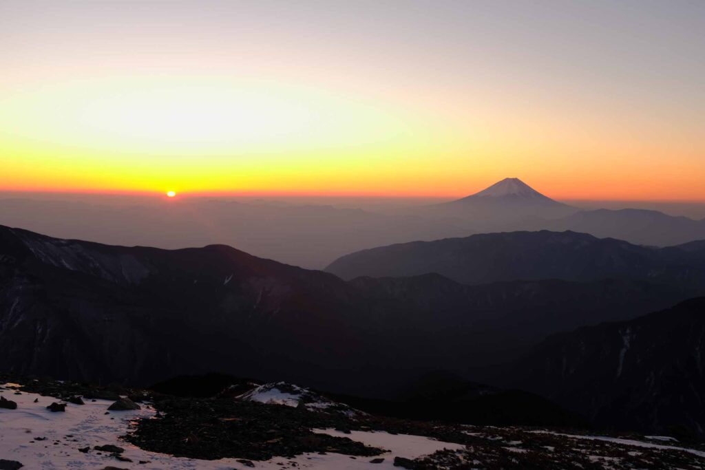 DSCF17471 1024x683 - 北岳への冬期合宿