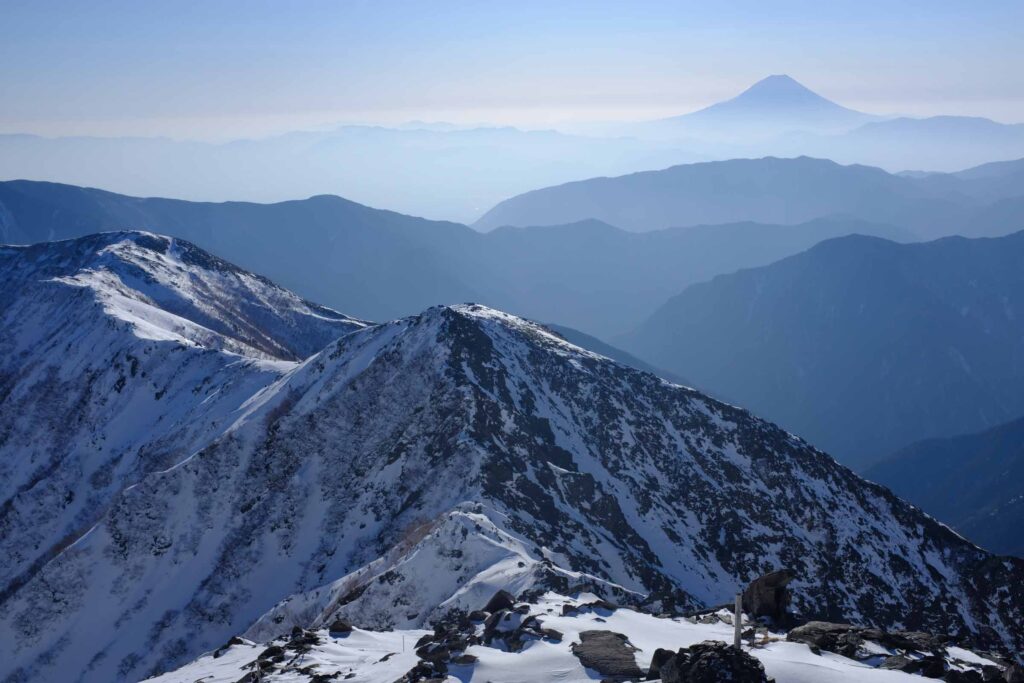 DSCF17802 1024x683 - 北岳への冬期合宿