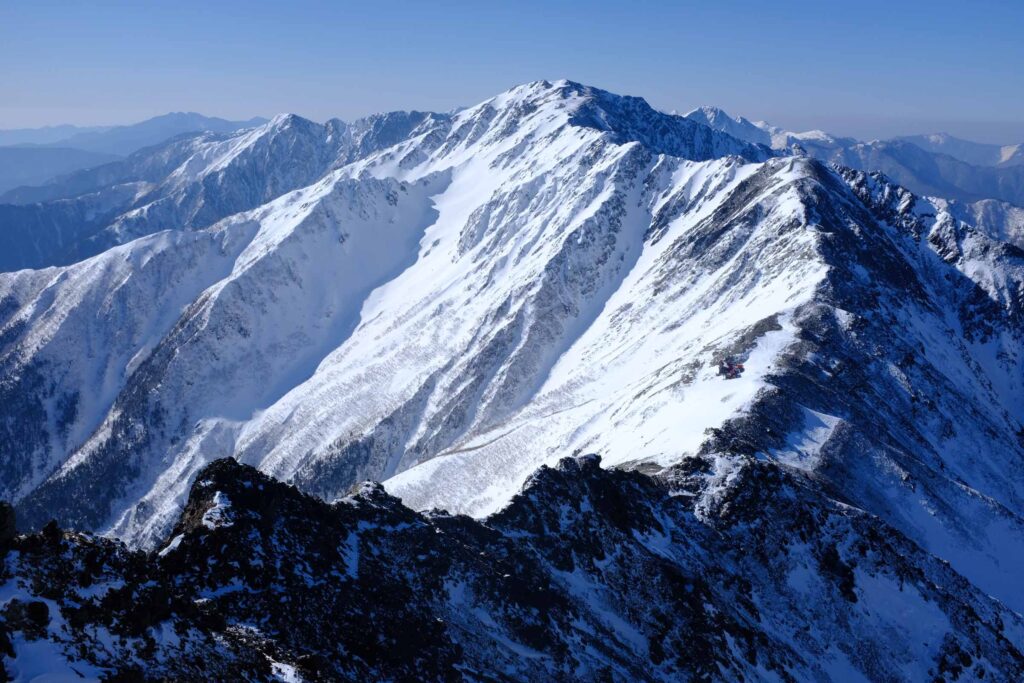 DSCF18013 1024x683 - 北岳への冬期合宿