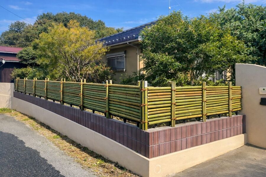 24536256 - 竹垣 / パーゴラ 等